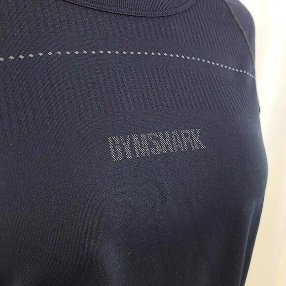 Gymshark Breeze lightweight long sleeve crop top black - Picture 3 of 6